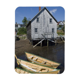 Dory builder, Lunenburg, Nova Scotia, Kanada Magnet