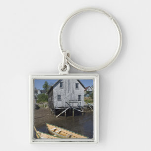 Dory builder,Lunenburg, Nova Scotia, Kanada Schlüsselanhänger