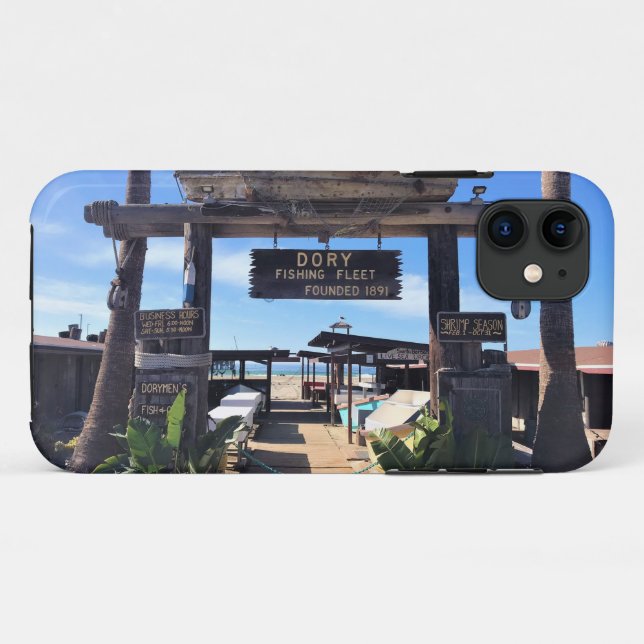 Dory Fishing Fleet, Newport Beach, Kalifornien Case-Mate iPhone Hülle (Rückseite (Horizontal))