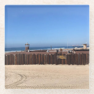 Dory Fishing Fleet, Newport Beach, Kalifornien Glasuntersetzer