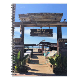 Dory Fishing Fleet, Newport Beach, Kalifornien Notizblock