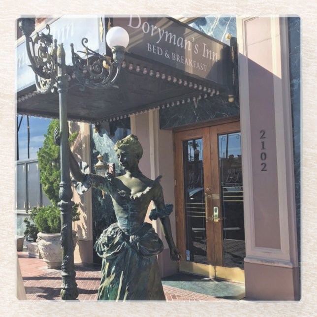 Doryman's Inn, Newport Beach, Kalifornien Glasuntersetzer (Vorderseite)
