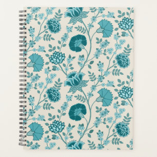 Dos de motifs floraux jacobéens sur crème