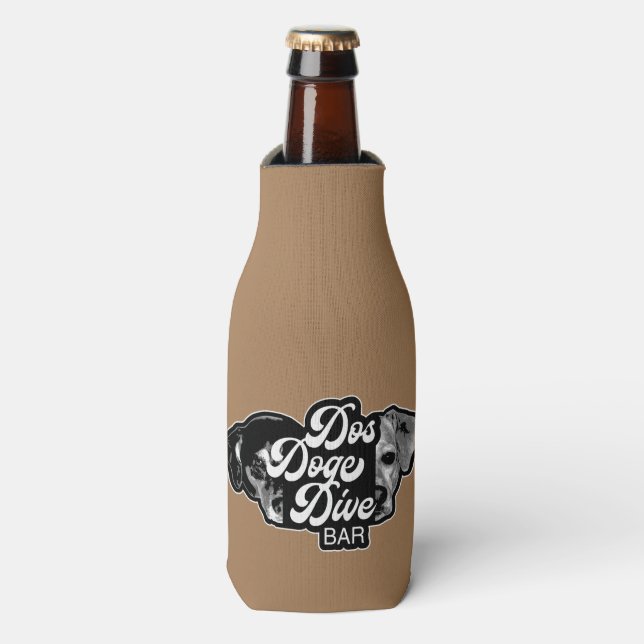 Dos Doge Dive Bar Flaschenkühler (Flaschenvorderseite)