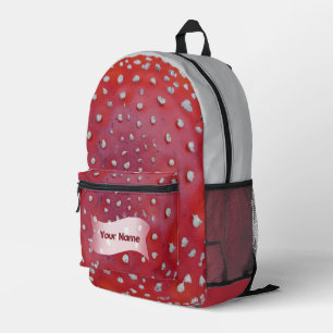 Dos Imprimé Colorée Flly Amantis Motif Cust. Sac à texte