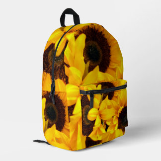 Dos Imprimé Fleurs Jaunes Imprimer Couper Sac À Coudre