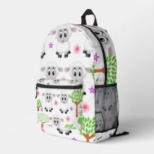 Dos Imprimé Imprimer Couper le sac à coudre Feuilles florales