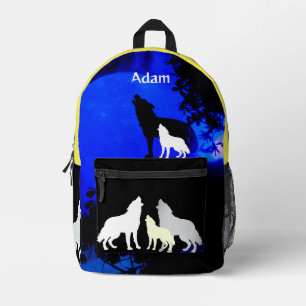 Dos Imprimé Pack Wolf Imprimer Coupe Sac à coudre