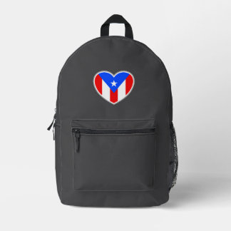 Dos Imprimé PR Heart Print Cut Sac à coudre