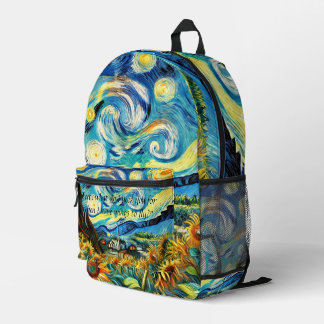 Dos Imprimé Van Gogh Print Cut Sac à coudre - Artiste