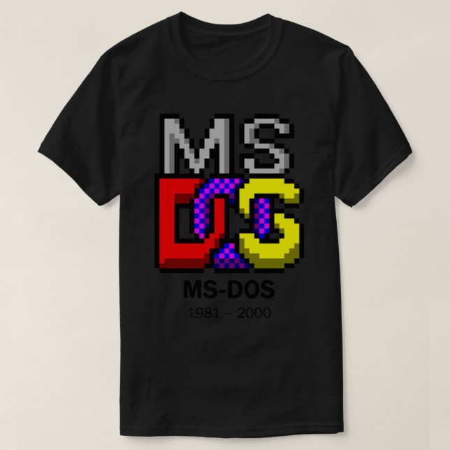Dos Logo Essential T - Shirt (Design vorne)