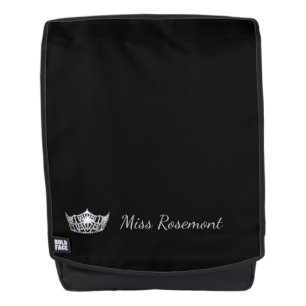Dos Miss America Crown Personnalisé Bold Face Sac à do
