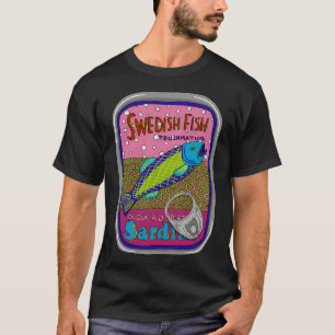 Dose Sardinen schwedischer FIsh T-Shirt