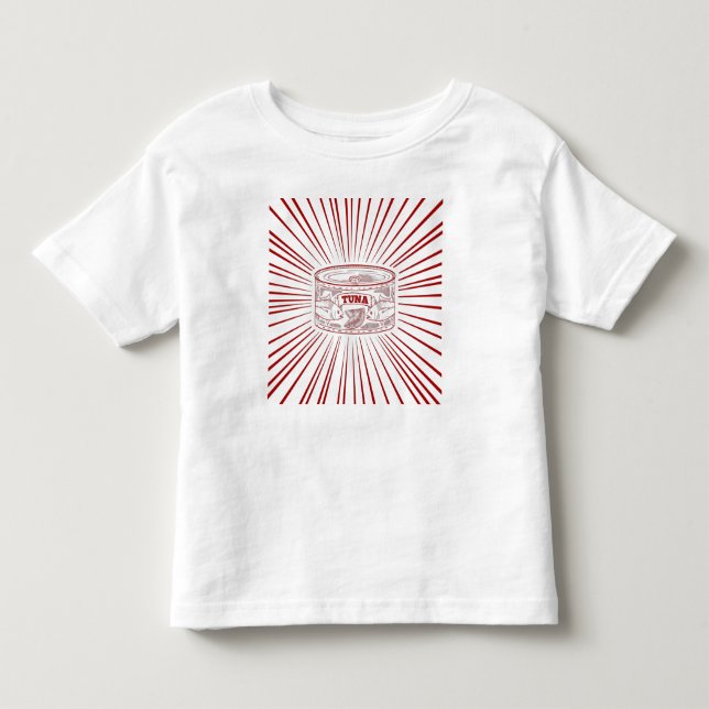 Dose Thunfisch Kleinkind T-shirt (Vorderseite)