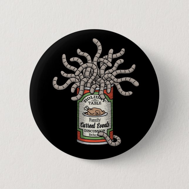 Dose Worms Button (Vorderseite)