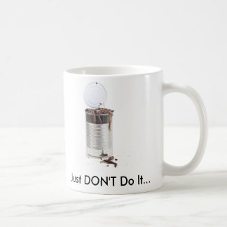 Dose Würmer Kaffeetasse