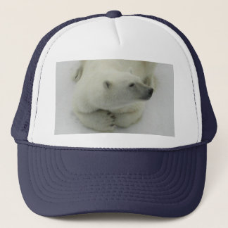 Dösender Eisbär Truckerkappe
