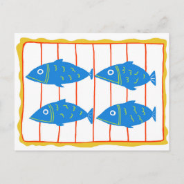 Dosenfisch-Postkarte Postkarte
