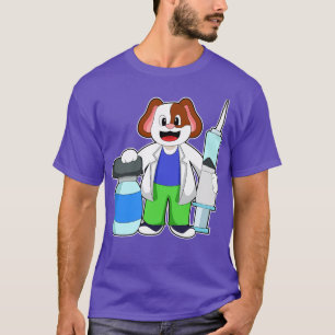Dosierung als Arzt mit Spritze T-Shirt