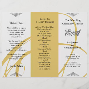 Dossier du programme de mariage Twirl Amber Grey