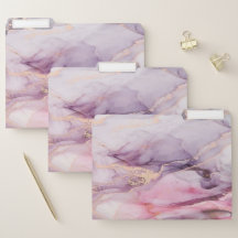 rose, violet, marbre doré