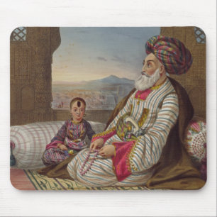 Dost Mahommed (1793-1863) König Caubul und sein Y Mousepad