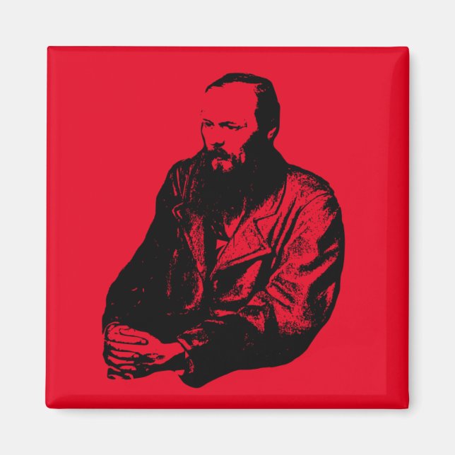 Dostoyevsky Magnet (Vorne)