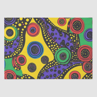 Dot Art abstrakt 9 Seidenpapier