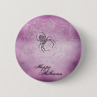 Dot Art Black Widow Spider im Web