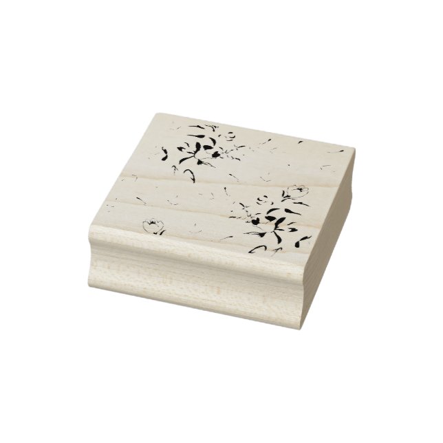 Dot, Baltic Sea Wood Art Briefmarke Gummistempel (Stempel)