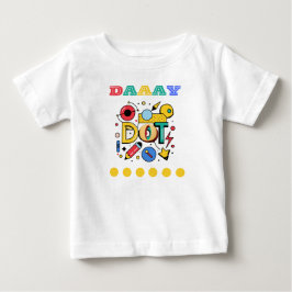 Dot Day, ein Spaß Design für Ihren kleinen Künstle Baby T-shirt