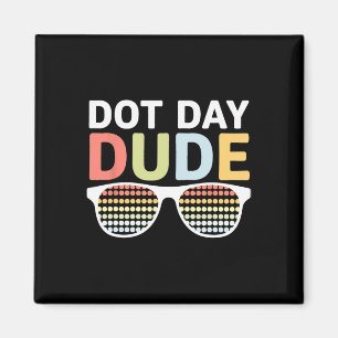 Dot Day for Kids Boys Girls Youths Dotter Typ Gle Magnet