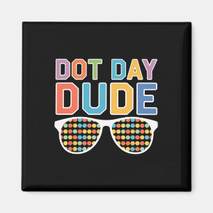 Dot Day Shirt für Kinder Jungen Mädchen Magnet