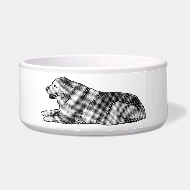 Dot Dish, Glückliches Essen Napf (Vorderseite)