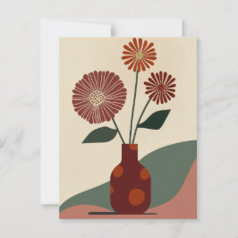 Dot Dot Blume #010 Postkarte