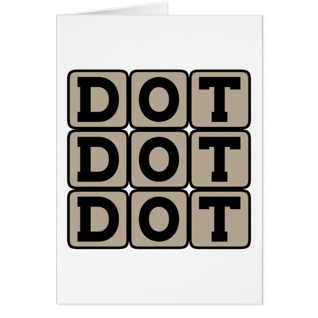 Dot Dot Dot, Ellipse (Vorne)