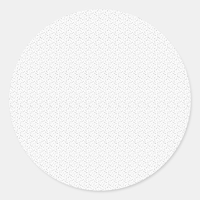 Dot, Dunkelgrau, Holzkohle Runder Aufkleber (Vorderseite)