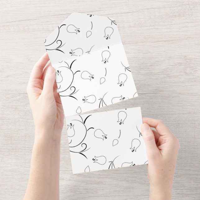 Dot, Graugans All In One Einladung (Abreißen)