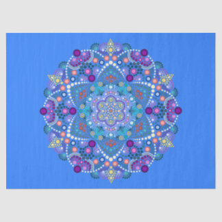 dot painting meets mandala 2 18 seidenpapier
