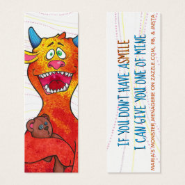 Dot the Monster, w/quote, glückliche Karten