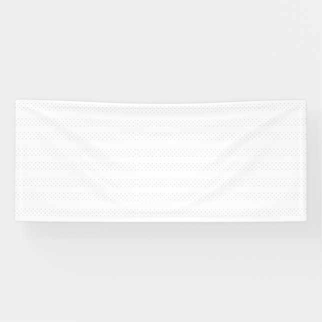 Dot, weißes Rauchbanner Banner (Horizontal)
