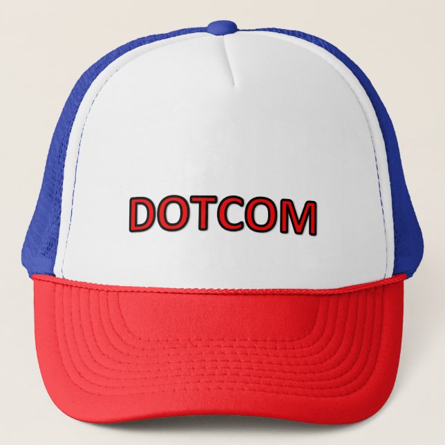 DOTCOM TRUCKERKAPPE (Vorderseite)