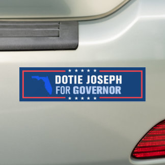 Dotie Joseph für den Gouverneur von Florida Autoaufkleber