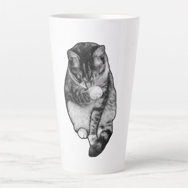 Dotline Glow Hush Milchtasse (Vorderseite)