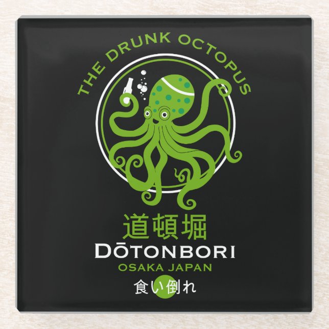 Dōtonbori Japan Pubs Glasuntersetzer (Vorderseite)
