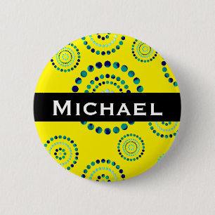 Dots Circle Power Blume + Ihr Backgr. Button