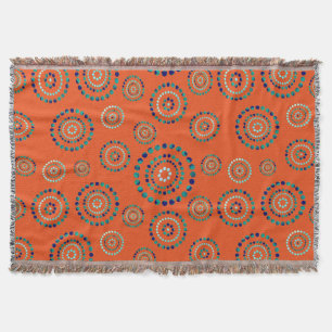 Dots Circle Power Blume + Ihr Backgr. Decke