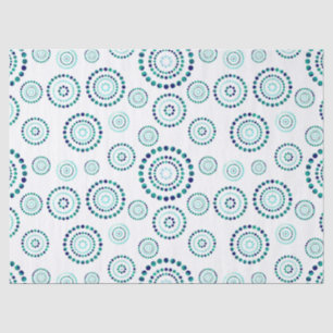 Dots Circle Power Blume + Ihr Backgr. Ideen Seidenpapier