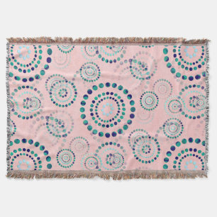Dots Circle Power Blume II + Ihr Backgr. Idee Decke