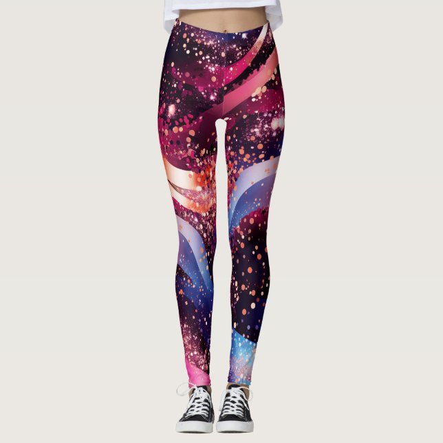 Dots Fantasy Leggings (Vorderseite)